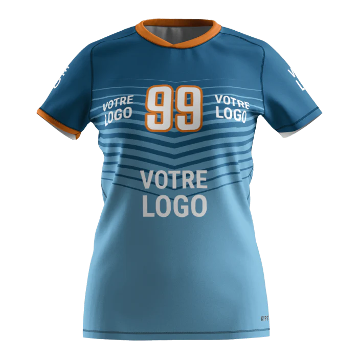 MAILLOT DE HANDBALL MANCHE COURTE FEMME H500